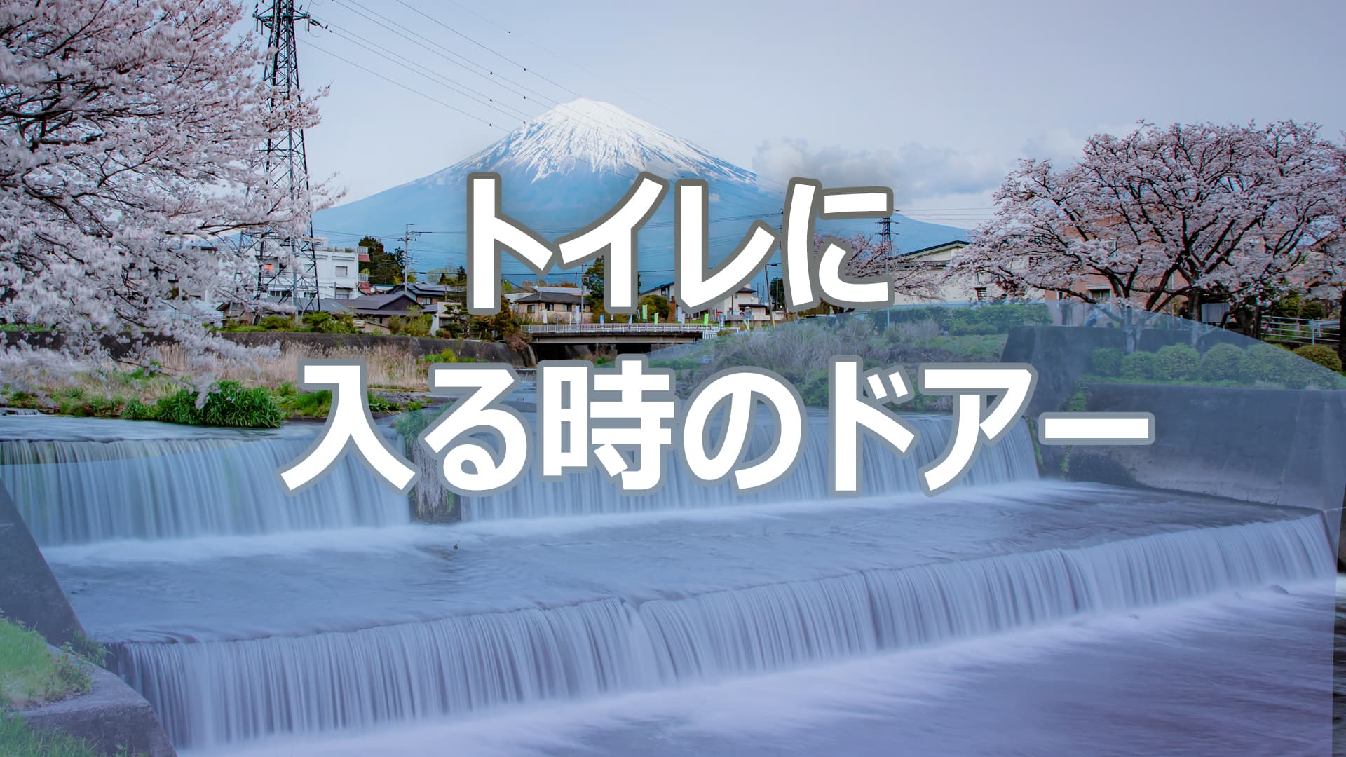 トイレに入る時のドアー
